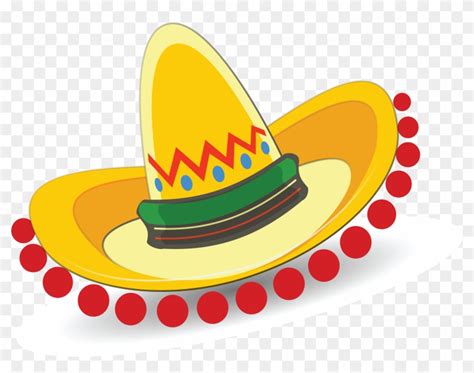 Mexican Sombrero Png - Transparent Background Sombrero Hat, Png ...