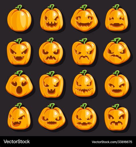 Jack O Lantern Faces Easy Faces