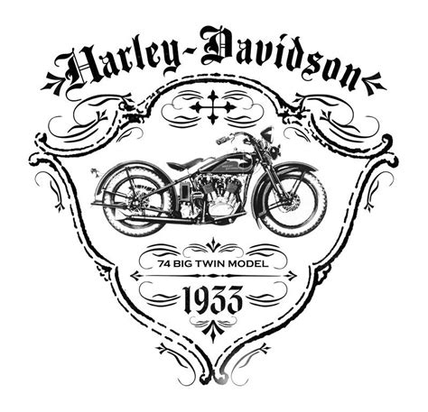 Top Populer Harley Davidson Logo Line Drawing