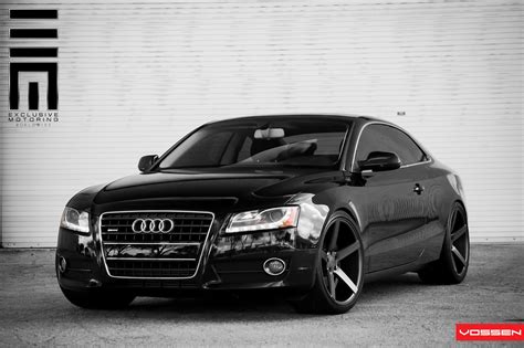 What Classy Looks Like: Black Audi S5 on Dark Smoke Rims — CARiD.com Gallery