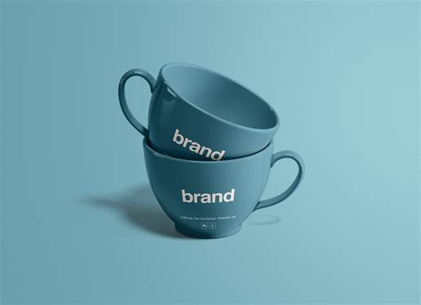 Tea Cups Mockup