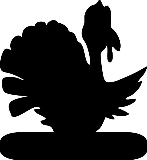 Thanksgiving Turkey Silhouette at GetDrawings | Free download