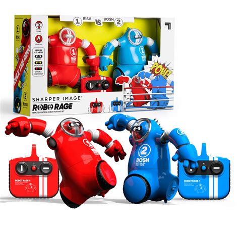 Buy Sharper Image® Robo Rage Remote Control 2-Player Robot Fighting Set ...