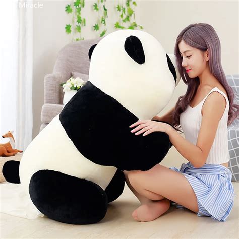 Aliexpress.com : Buy Huge size Cute Big Giant Panda Bear Plush Toy Stuffed Animals Doll Cartoon ...