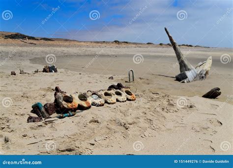 Shipwreck from Skeleton Coast Stock Photo - Image of boat, abandoned ...