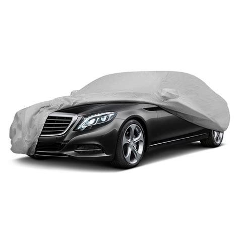 Rampage® 1400 - Gray Custom Fit 4-Layer Breathable Car Cover