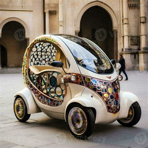 Futuristic Electric Car The Intersection of Design and AI 32432983 ...