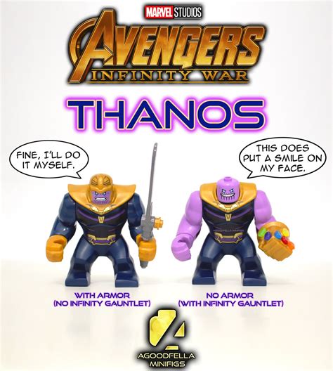 Thanos (Armor vs. No Armor) [MCU] - a photo on Flickriver