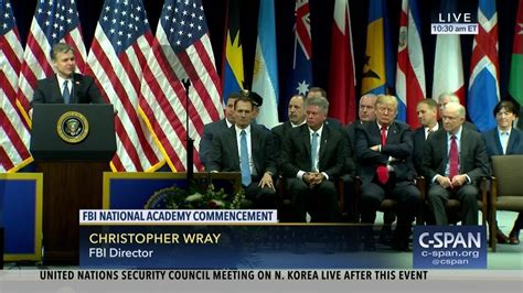 President Trump Remarks at FBI National Academy Graduation Ceremony | C ...