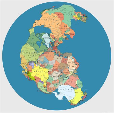 Pangea Supercontinent | The 7 Continents of the World