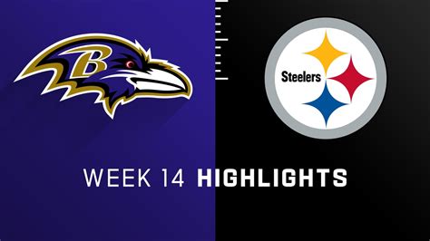 Baltimore Ravens vs. Pittsburgh Steelers highlights | Week 14