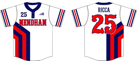 Mendham High School Custom Baseball Jerseys