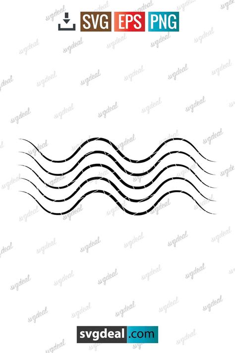 Free Wavy Line Svg - SVGDeal.com