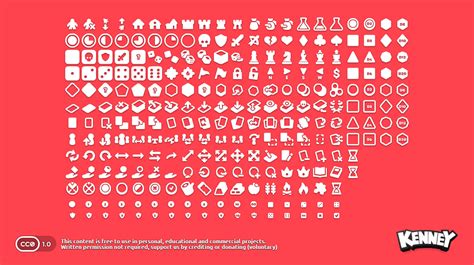 Board Game Icons | OpenGameArt.org