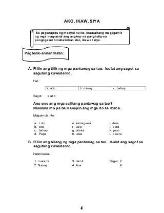 Pang Angkop Worksheet For Grade 2 - pangbloge