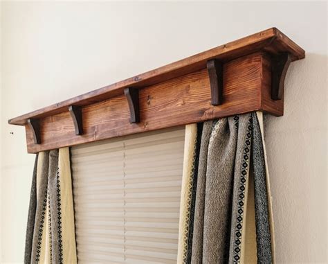 Wooden Window Cornice With Brackets/cornice Window - Etsy