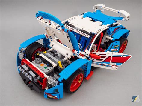 LEGO MOC Technic 42077 Rally Car 2WD remote control mod by RacingBrick ...