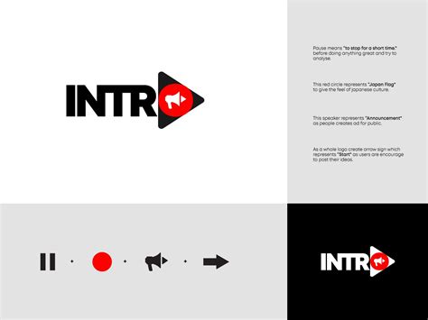 Intro Logo Design by Sunil Gamal | Product Designer on Dribbble