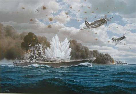 Sinking of the Battleship Yamato | Classic Aviation & War Art, LLC