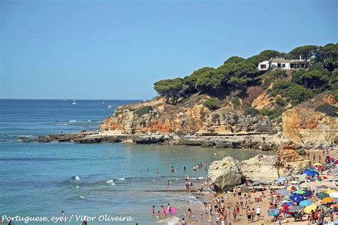 Praia dos Olhos de Água Beach, Albufeira, Algarve.