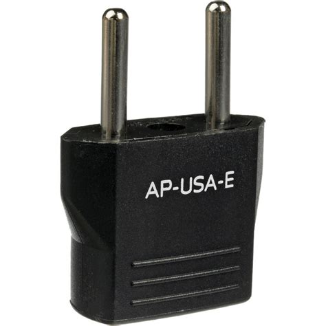 Adapter Plug - 2-Prong USA to 2-Prong Europe India – Tanotis