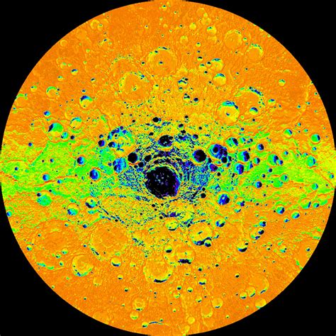 Planet Mercury Surface Temperature