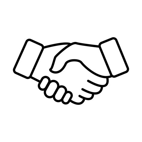 Vector of Handshake Icon. Deal Symbol 8015837 Vector Art at Vecteezy