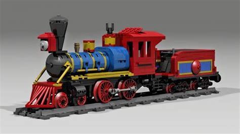 LEGO MOC-1676 4-4-0 PF Steam Locomotive (Train > RC Train 2014) | Rebrickable - Build with LEGO