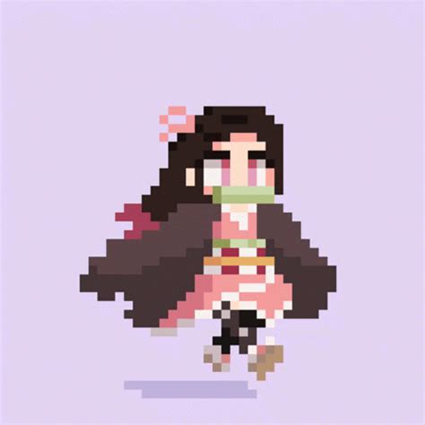 Nezuko Running Gif