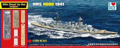 1/700 HMS Hood 1941 Plastic Model Kit | Hobbies