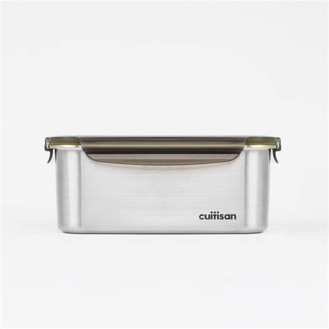 Signature Stainless Microwave-safe Lunch Box - Rectangle 3300ml – CUITISAN