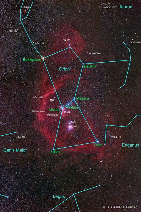 Los Cielos de América, Orion Constellation