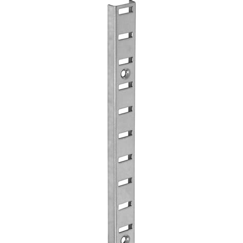 Bookcase Shelving Strip 980mm Nickel | Toolstation