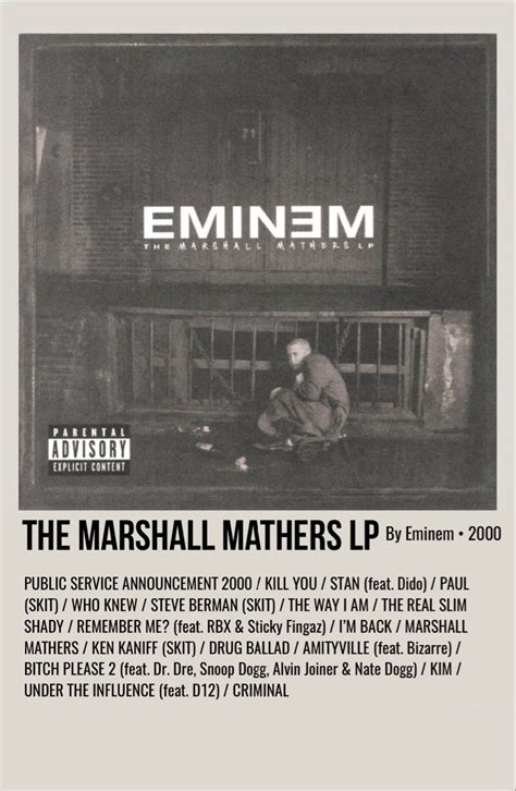 Eminem Stan Album Cover