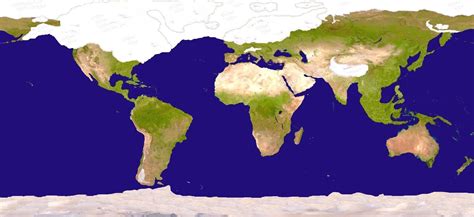 Image - Ice age world map by fenn o manic.jpg | Speculative Evolution Wiki | Fandom powered by Wikia