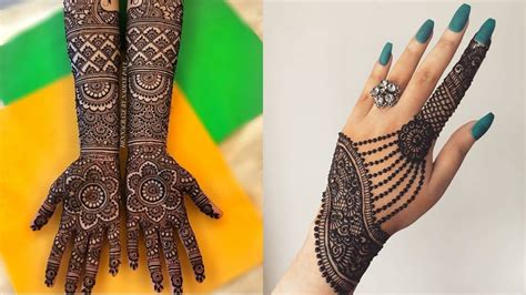 Karva Chauth Latest Mehndi Design 2019: Beautiful mehndi designs to try ...