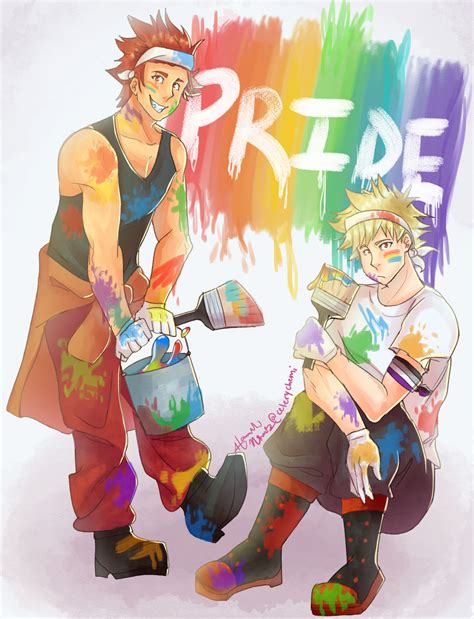 KiriBaku Pride Month! by hannahrox241 on DeviantArt