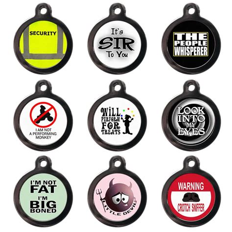 15 Hilarious And Funny Dog Collar Tags For Your Furball | SLECK