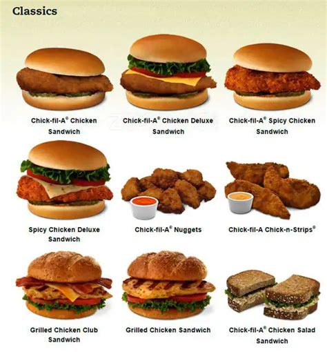 Chick-fil-A Menu, Menu for Chick-fil-A, Carmel Mountain, San Diego ...