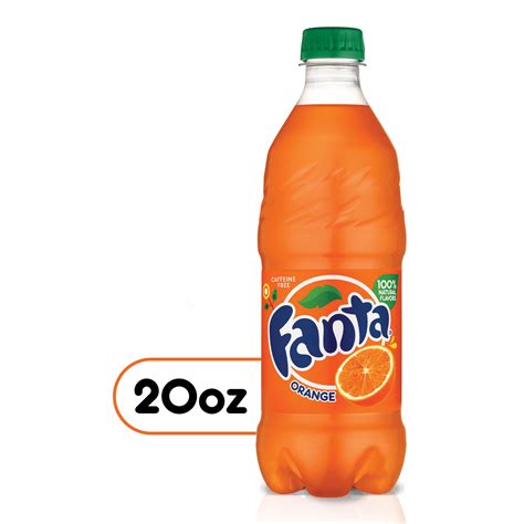 Fanta Orange Soda 20oz Bottles (Pack of 12) - Walmart.com