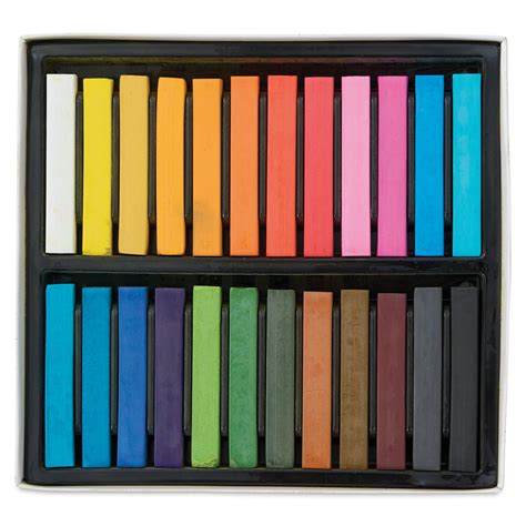 Sargent Art Square Chalk Pastels - Assorted Colors, Set of 24 | BLICK ...