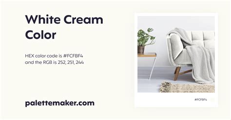 White Cream Color HEX #FCFBF4 Meaning And Live Previews, 55% OFF