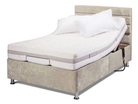 Sherborne Hampton Small Double (120cm) Adjustable Bed & Deluxe Mattress - Adjustable Beds - Meubles