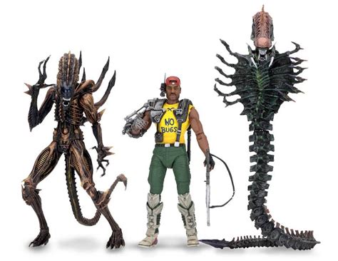 NECA Toys Aliens Series 13 - Sgt. Apone, Snake Alien & Scorpion Alien