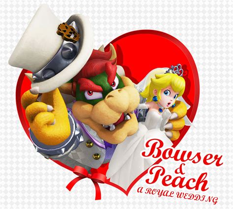 Peach And Mario Wedding