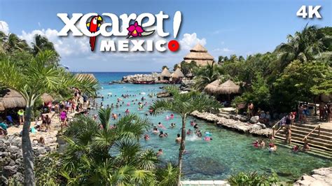 Xcaret Eco Park Cancun Mexico Map