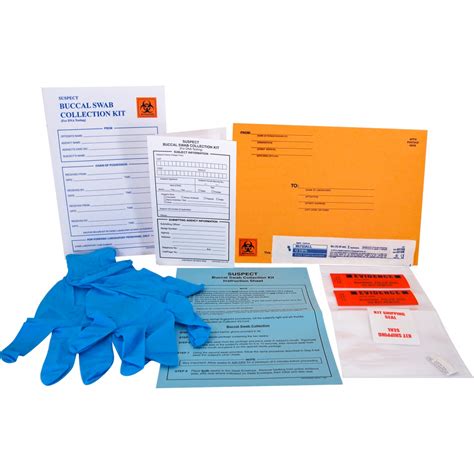 Buccal Swab Collection Kit - Crime Scene Forensic Supply Store