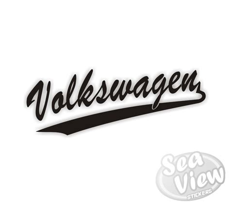 volkswagen vintage sticker