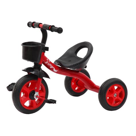 FoxHunter Children’s Trike – 3 Wheel Bike for Kids Tricycle Steel Frame Toy | eBay