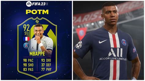 FIFA 23 Kylian Mbappe POTM card stats get leaked online